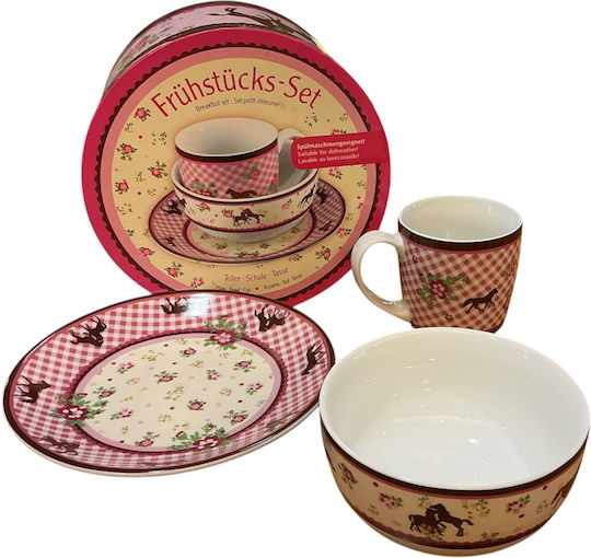 Die Spiegelburg Pink Feeding Set 3 Pieces