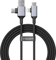 Veger USB to Type-C / Lightning Cable V313 Veger USB to Type-C / Lightning Cable V313