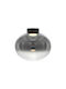 VK Lighting Ceiling Flush Mount Light 40cm Black with Integrated LED