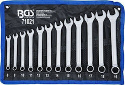 Bgs Technic Σετ Γερμανοπολύγωνα Mέγεθος 8mm Έως 19mm 12τμχ