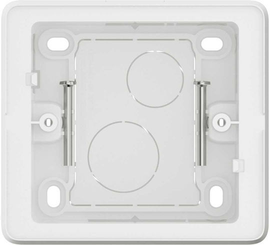 Surface Mount Box for 1 Position White