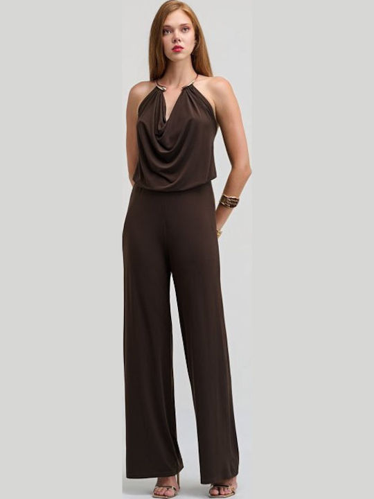 Desiree Women's One-piece Jumpsuit Brown
