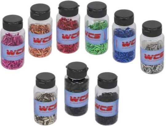 Orange Cable End 500 Pieces Bottle Orange