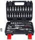 BGS Technic Ratchet with Sockets 1/4" 46 Pieces