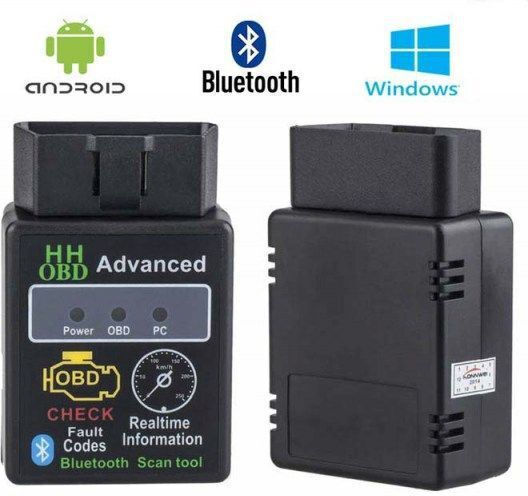 HH OBD Advanced Bluetooth Car Diagnostic Android Windows Ez0391