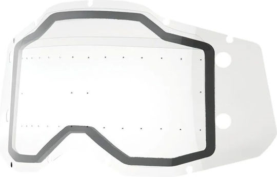 Double Lens Clear Masks Accuri 2 Racecraft 2 Strata 2 Forecast 26020886 100%
