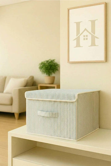 SteweHome Kleideraufbewahrung Box in Grau Farbe 30x30x30cm 2 Stück