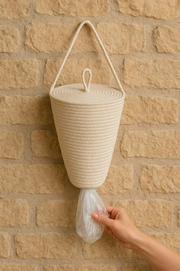 SteweHome Текстилна Складова Кошница с Капак 30x19см