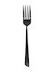 Estia Edge Set Table Forks Stainless Black 20.7cm 12 Pieces