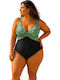 One Piece Swimsuit With Light Padding
