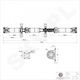 Drive Transmission Shaft VW Crafter A9064101616