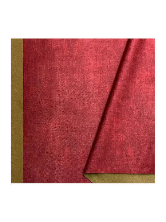 Velvet Decoration Fabric By Meter Width 140cm Red