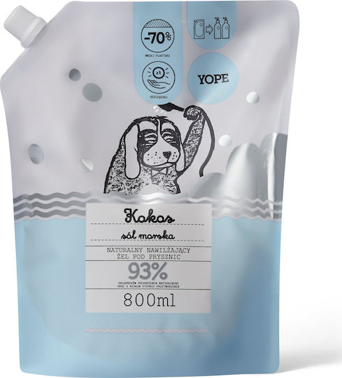 Yope Yope Ersatz-Schaumbad in Gel & Duft Kokosnuss 800ml