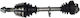 Half Axle Grande Punto 1.3d 05 Left 46308366