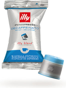 Illy Капсула Еспресо Безкофеинов Съвместима с Машина Iperespresso 1caps