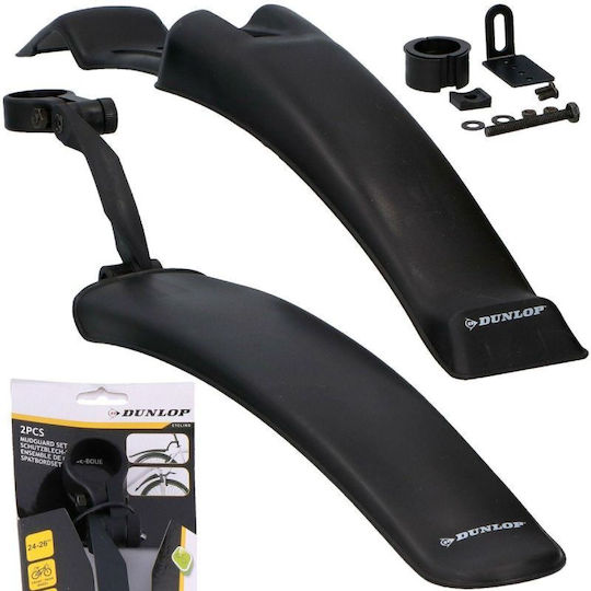 Dunlop 24-26 Zoll Mountain Fahrrad-Schutzbleche Satz