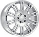 Mercedes-Benz Ζάντες Αλουμινίου Αυτοκινήτου ET38 Silver Machined Face