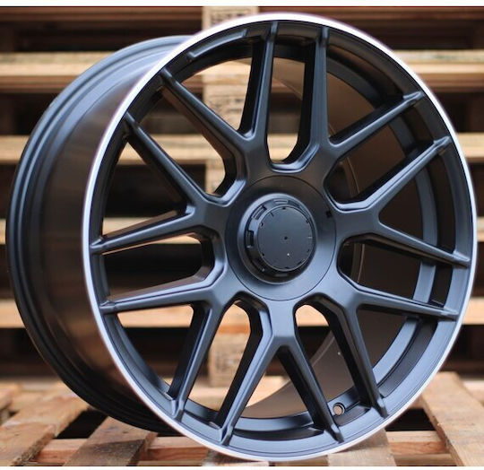 Mercedes-Benz Aluminum Car Wheels Matt Black