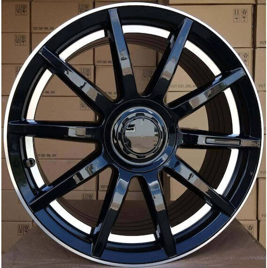Mercedes-Benz Ζάντες Αλουμινίου Αυτοκινήτου ET35 Black Gloss