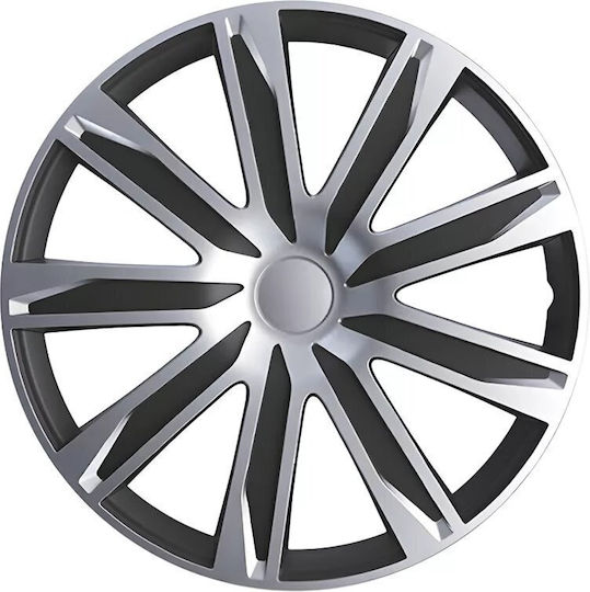 Auto Gs Set Capace Roți Auto 4 Bucăți Negru