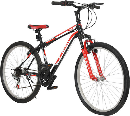 Belderia 24" Μαύρο Ποδήλατο BMX με 21 Ταχύτητες