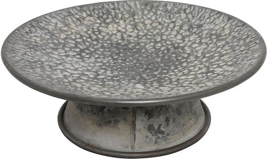 Atmosphera Διακοσμητικός Δίσκος Μεταλλικός 36.5x36.5x13cm