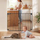 Vevor Metal Security Door in Black Colour