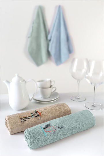 Guy Laroche Gourmet Kitchen Prosop de Bucătărie în Culoare Bej 35x50cm