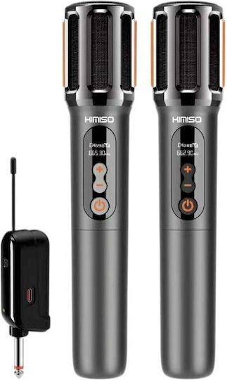 Kimiso Microfoane Karaoke Wireless KMS-906MC 509069 Argintiu