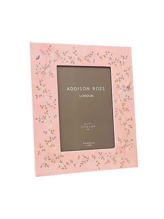Addison Ross Plastic Photo Frame With Pink Frame