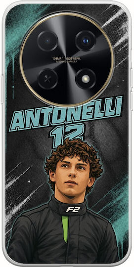Husă Pole Position Collection Kimi Antonelli Huawei Nova 12i Flexibil TPU Silicon Transparent