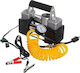 Car Tire Pump with Battery Clamps 12V