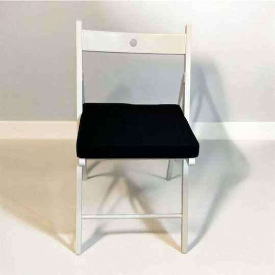 SteweHome Spitishop Gartenstuhlkissen Schwarz 40x40cm