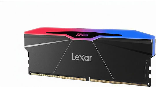 Lexar ARES RGB 2nd Gen DDR5 32GB RAM με 2x16GB Modules και Ταχύτητα 6400 για Desktop
