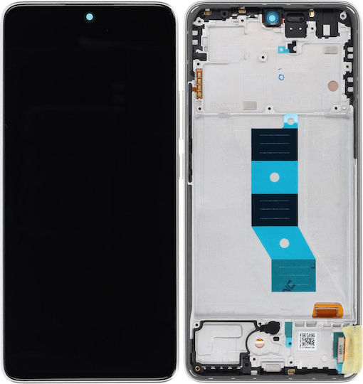 Xiaomi Poco M7 Pro 5g Lcd Touch Silver Frame Original 5600070o17p00 Service Pack