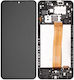 Samsung A125f Galaxy A12 Lcd Touch Black Frame Oem