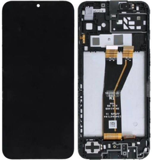 Samsung A145f Galaxy A14 4g Non Eu Code LCD Touch Negru Cu Ramă OEM
