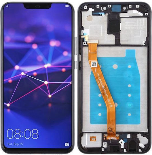 Huawei Mate 20 Lite LCD Touch Negru cu ramă OEM