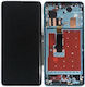 Huawei P30 Pro LCD Touch Negru Aurora cu ramă OEM