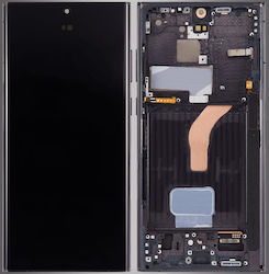 Samsung S908b Galaxy S22 Ultra LCD Touch Черен С Рамка Original Gh82-27488a/27489a Service Pack Samsung S908b Galaxy S22 Ultra LCD Touch Черен С Рамка Original Gh82-27488a/27489a Service Pack