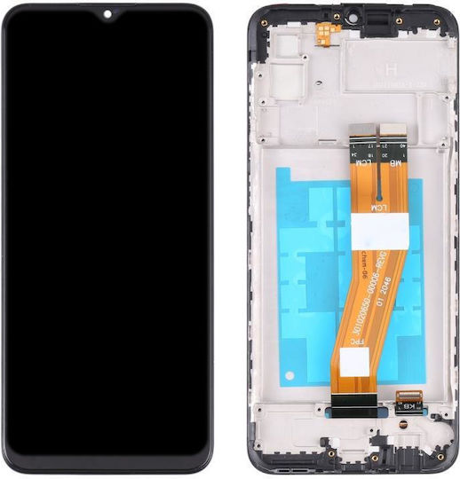 Samsung A035g Galaxy A03 LCD Touch Черна Рамка OEM