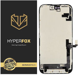 Apple iPhone 16 Hyperfox Soft OLED LCD Touch Черен 1 Година Гаранция