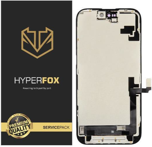 Apple iPhone 16 Hyperfox Weiches OLED LCD Touch Schwarz 1 Jahr Garantie