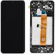 Samsung A047f Galaxy A04s LCD Touch Negru Cu Ramă Tm Flex Original Gh82-29805a/29806a Service Pack