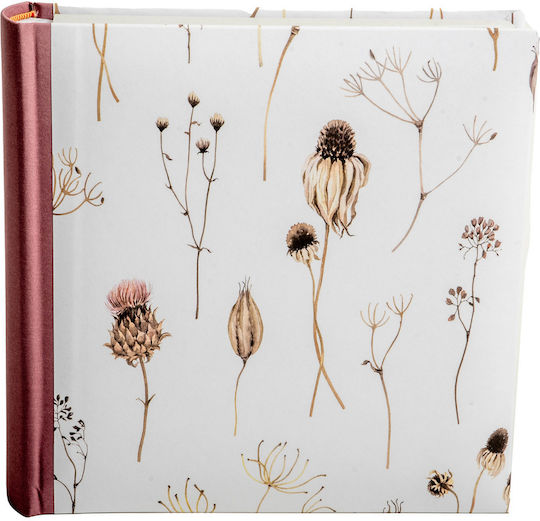 Αλμπουμ Φωτογραφιων Flowers 60 Σελίδες Ριζόχαρτο Διαστάσεις 29x29cm S662a Art Botanicals