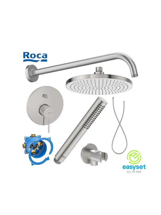Roca 50SM0+A5B1803SM0 για Ντουζιέρα Γκρι
