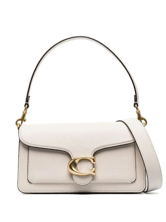 Leder Damen Handtasche Schulter Weiß