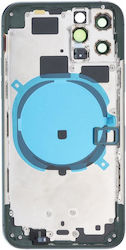 Apple Iphone 11 Pro Back Battery Door Cover Middle Frame Housing Small Parts Green Oem Logo Apple Iphone 11 Pro Back Battery Door Cover Middle Frame Housing Small Parts Green Oem Logo