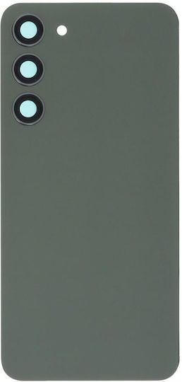 Samsung Galaxy S23 Plus Batteriedeckel + Kleber + Kameralinse Grün Oem