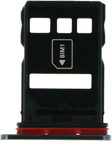 Huawei P40 Tavă SIM Card Duală Neagră Originală